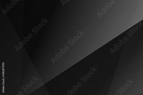 Abstract black and grey on light silver background modern design. Vector illustration eps 10.