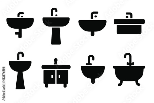 Collection of simple and elegant sink and basin designs for modern bathrooms