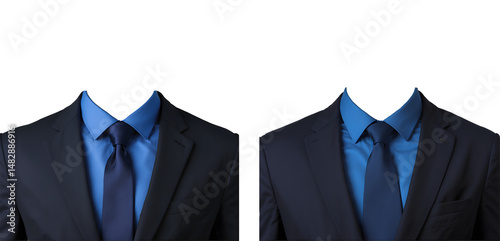 business man in suit and tie