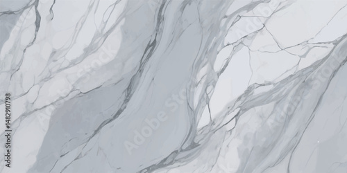 Swirling veins of white and grey marble create a luxurious. marble, stone, white marble, texture, background.
