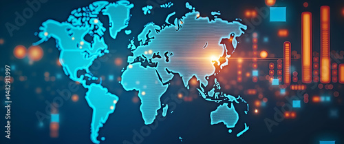 Visual Depiction of Taxation Mechanisms: Enforcing Systematic Fiscal Revenue Generation & Trade Regulation for Enhanced Market Competitiveness in International Commerce photo