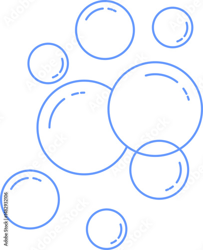 Line Water Bubbles