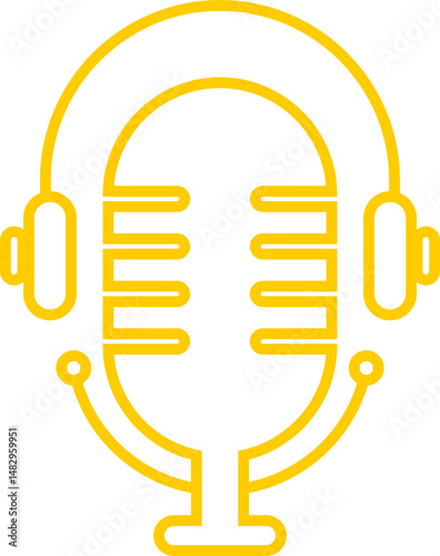 microphone podcast logo