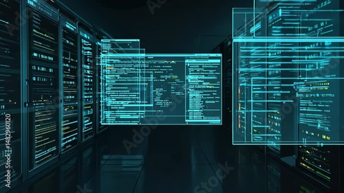 Circuit programming, big data server and information technology for software coding motion video