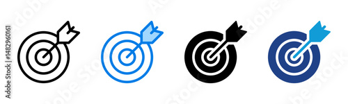 Target icon sheet multiple style collection