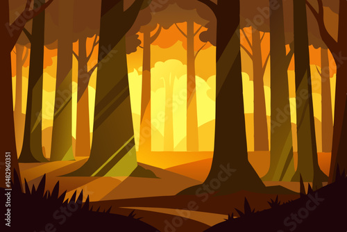 vector illustration of an abstract background