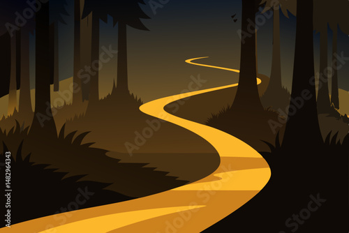 road to the sea