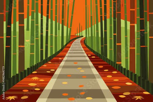abstract background with lines
