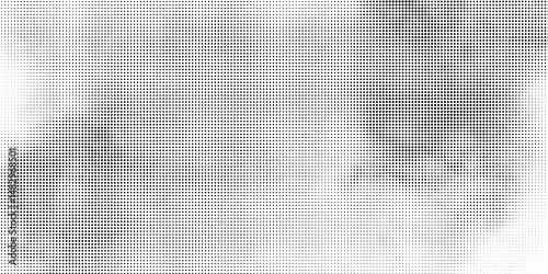 Wallpaper Mural black and white grunge background with halftone dots pattern background Torontodigital.ca