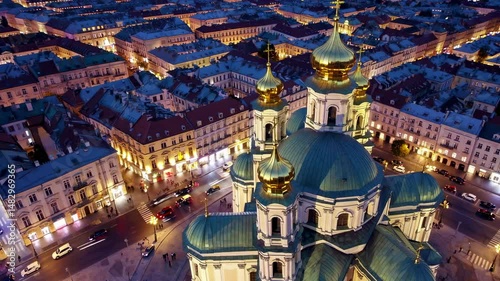 The Alexander Nevsky Cathedral in Sofia, Bulgaria, as captured in May