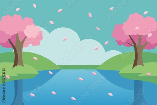 cherry tree in the park