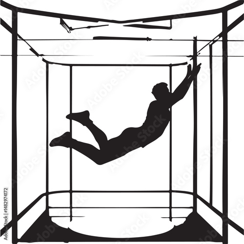 Zero gravity workspace vector