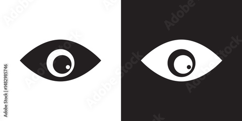 Eye icon. vector illustration. EPS 10/AI