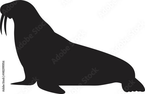 Baboon Silhouette PNG Transparent Background