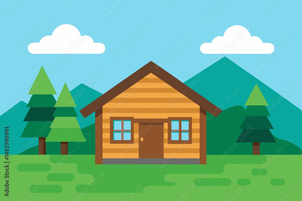 house in the forest