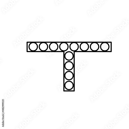 Marker Dots Korean Alphabet for Kids