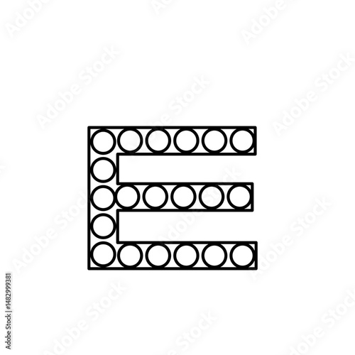 Marker Dots Korean Alphabet for Kids