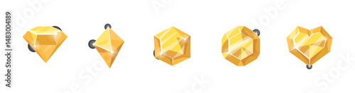 Set Icons Gem 