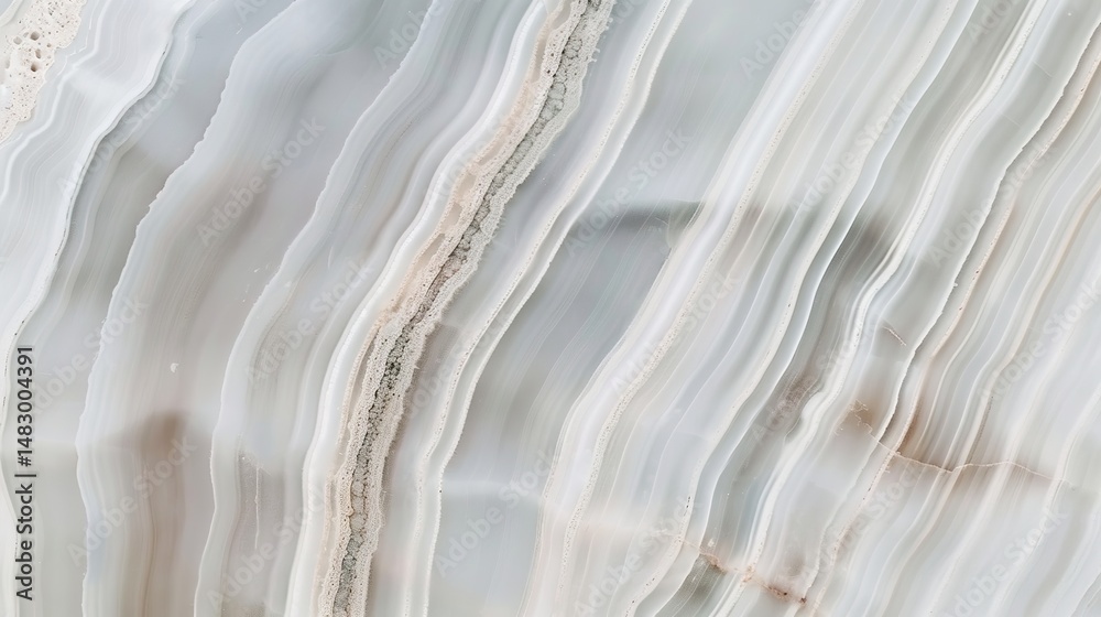 Obraz premium Close-up view of wonderful crema marble stone texture displaying soft beige tones, delicate veining, and smooth organic patterns, capturing the elegant and timeless beauty of natural stone surfaces.