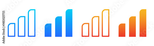 Ranking icon sheet multiple style collection