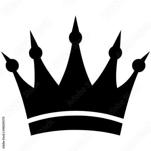 king crown vector illustration