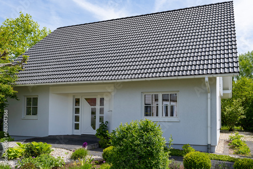 Moderner Hauseingang