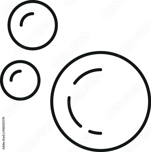 Bubble and Foam Picture for Graphics, Designs, Books, Adverts, Apps