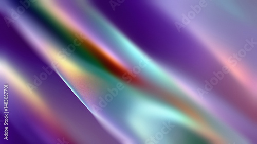 Abstract Satin Silk: A dreamy, artistic display of satin silk with vibrant color shifts and dynamic light interplay, resulting in a rich and immersive textural experience.