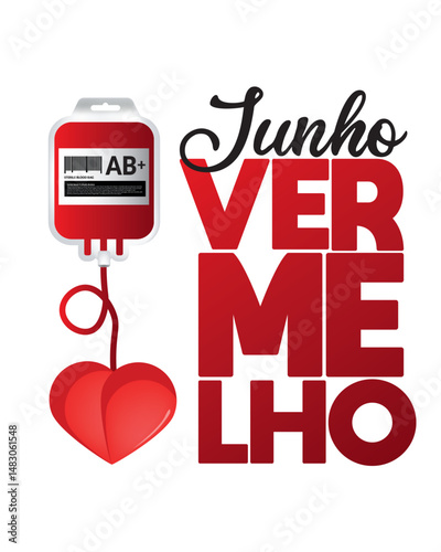 JUNHO VERMELHO, DOAÇÃO DE SANGUE,