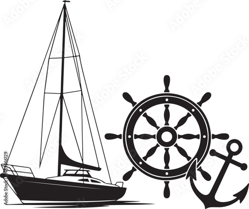 Ship SVG – Nautical Silhouette for Marine Adventures

Vintage Sailing Ship Vector – Ocean Travel Clipart

Pirate Ship Silhouette – Great for Fantasy & History Designs

Sailboat SVG – Maritime Clipart 