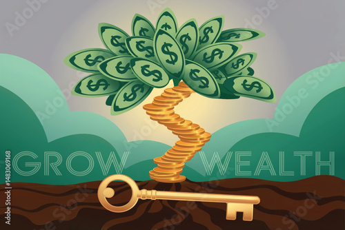 Business concept design.