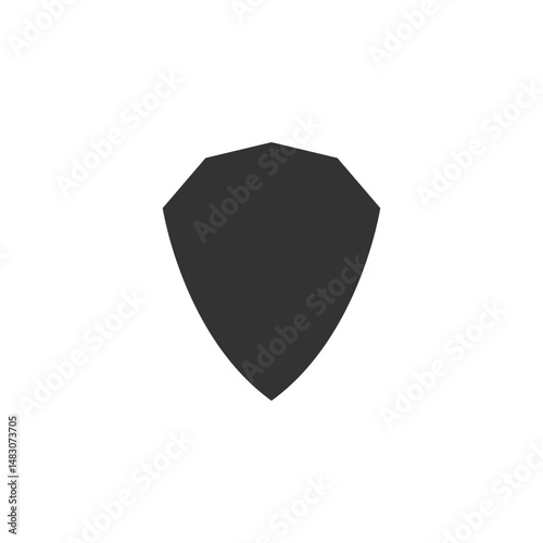 Shield Icon  isolated on white background. Shield symbol.