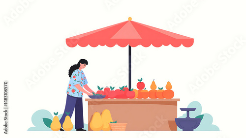 Fruit Stall Operation