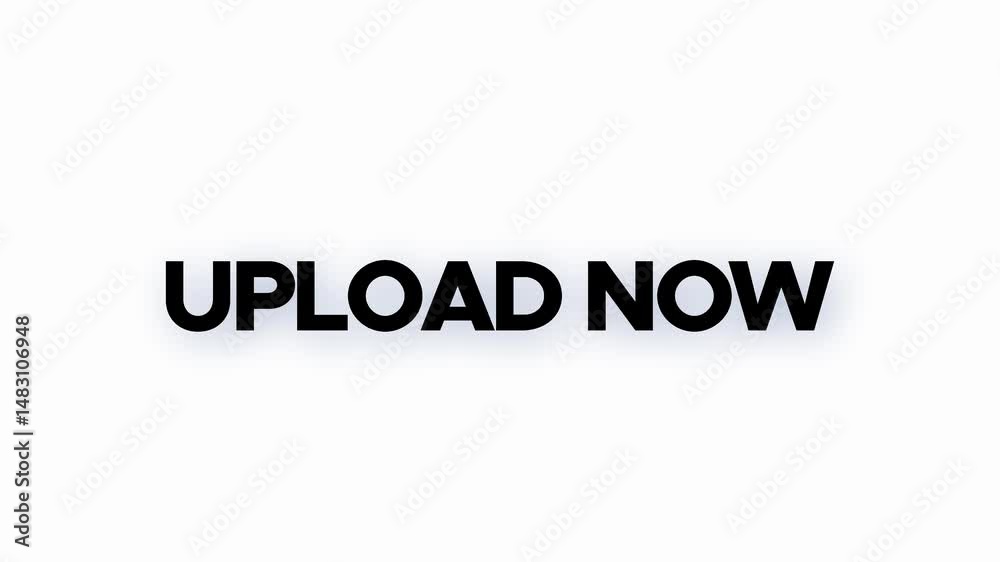 upload now text word animation with vertically rotating effect. 4k web footage motion on Black white Background. uploads now upload now text word animation with vertically rotating effect. 4k web footage motion on Black white Background. uploads now