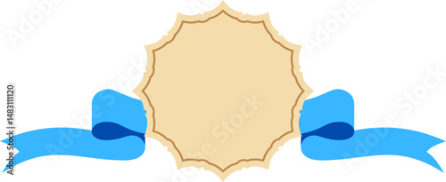 Award ribbon illustration.