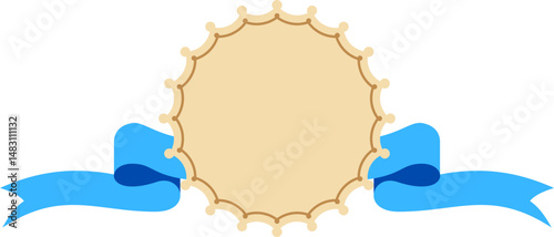 Award ribbon illustration.