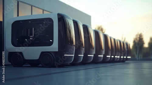 How can electric vehicles be used in commercial fleets to reduce operational costs and emissions?