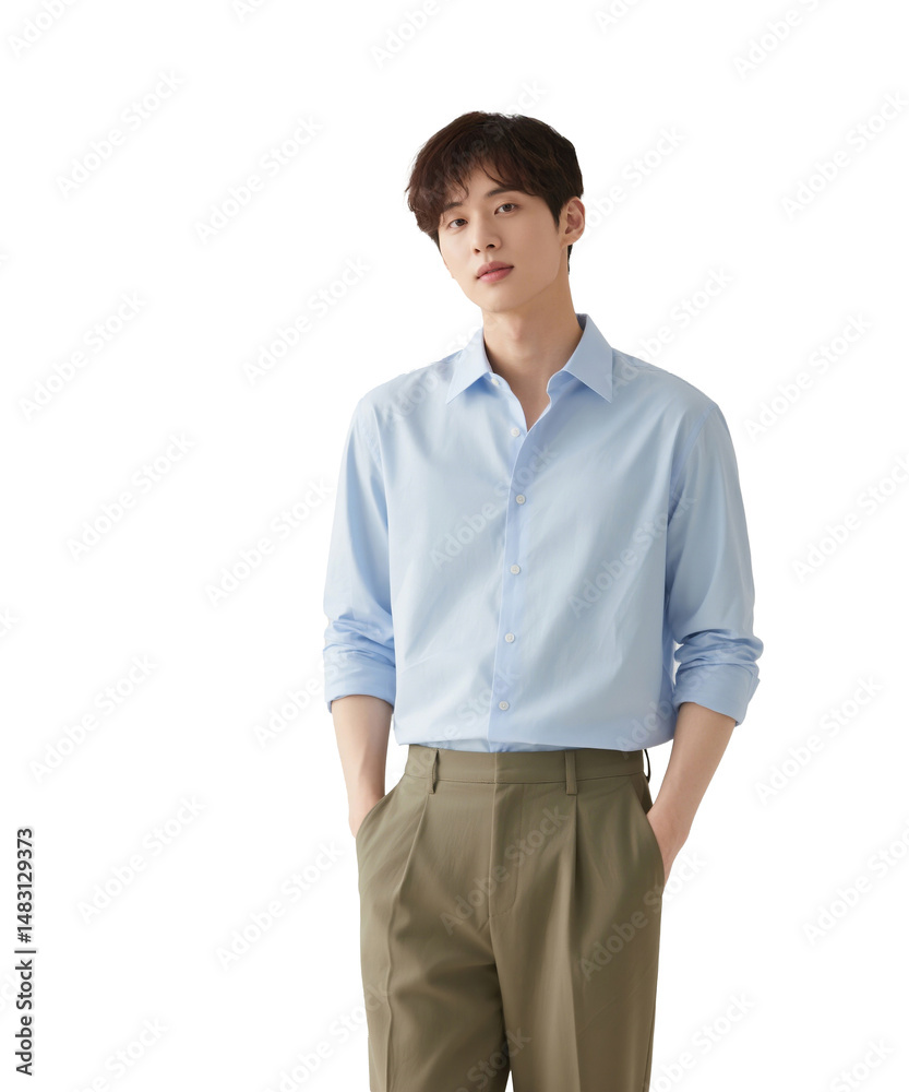 밝은 미소의 남성 모델, Male Models with Bright Smiles
