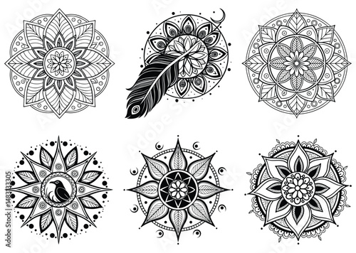 MANDALA UNIQUE DESIGN MANDALA ART