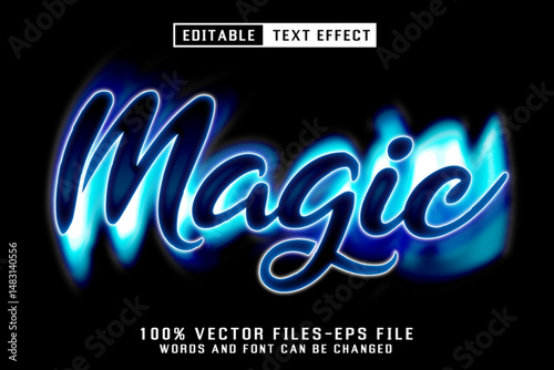 Magic Editable Text Effect