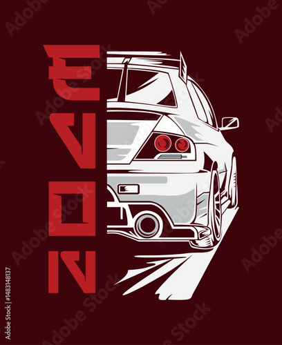 Stylish and refined artwork perfect for statement-making apparel