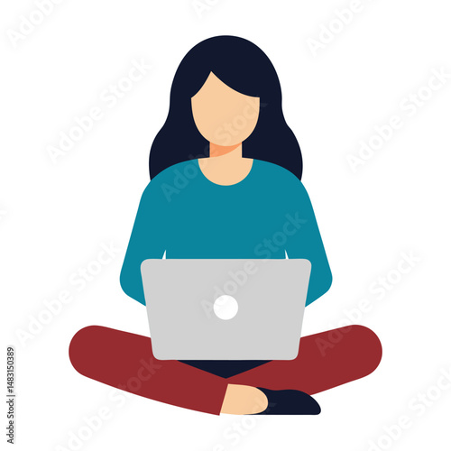businessman with laptop