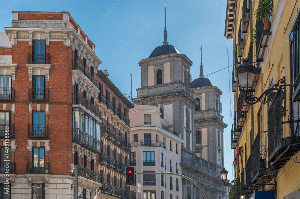 Obraz premium St. Isidore Collegiate Church (Colegiata de San Isidro) in Spain