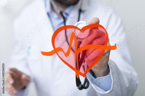 Image of a doctor drawing a...