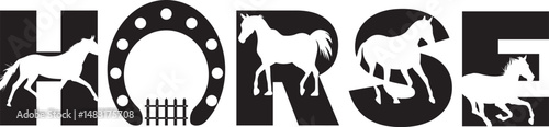 Horse Design, Horseshoe, Horse Riding