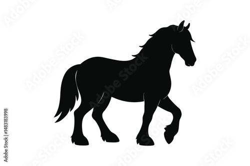 Racehorse Silhouette  Vector bundle  illustration, Racehorse Silhouette 