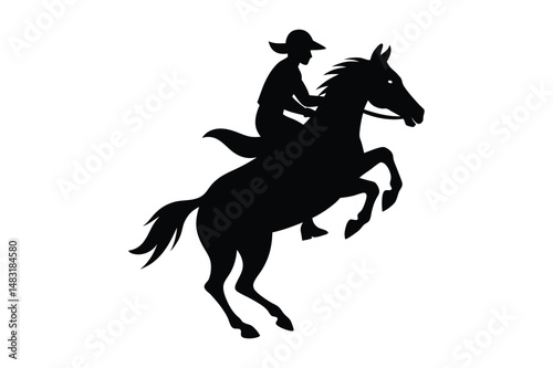 Racehorse Silhouette  Vector bundle  illustration, Racehorse Silhouette 