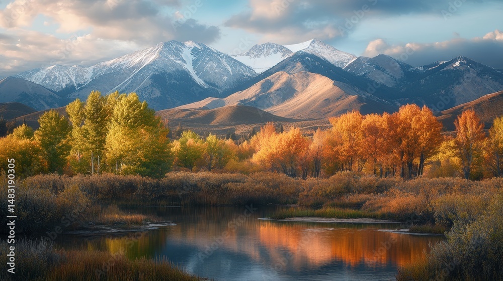Obraz premium Outdoor nature photography capturing mountains