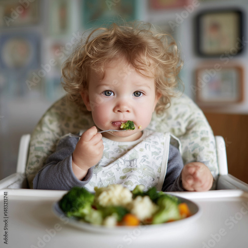 Baby Eating Food