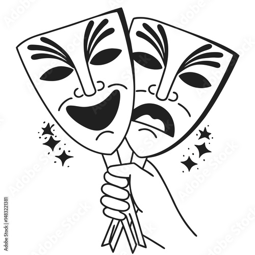 ---hand-holding-a-theatrical-mask-.eps
